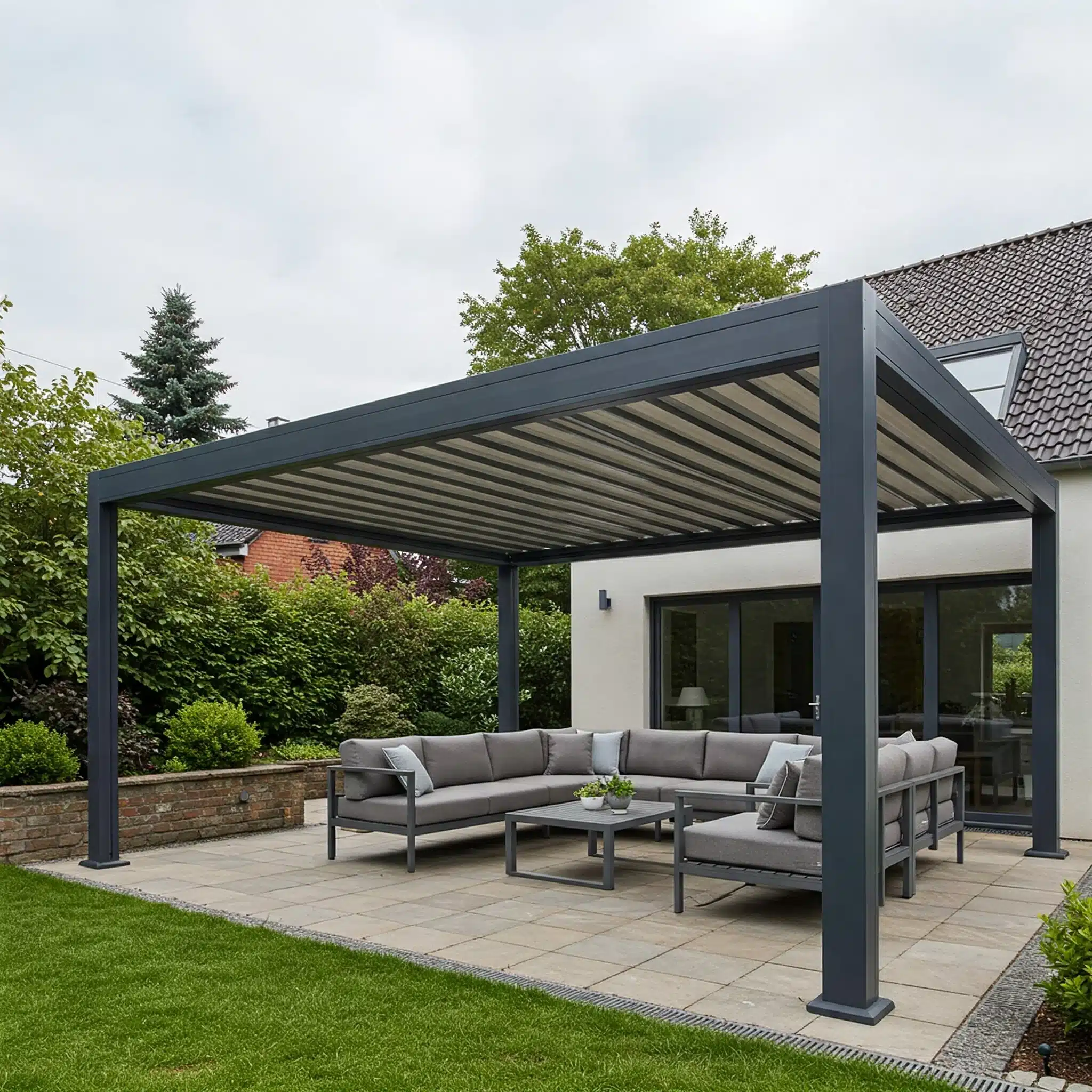 Pergola tente, bioklimatik pergola, zip perde, tente,sistemleri